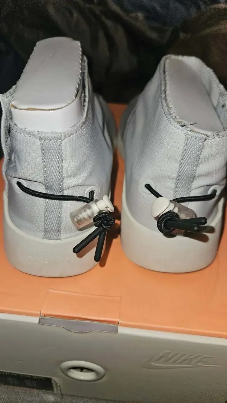 Nike Air Fear of God Moc Pure Platinum Sneakers